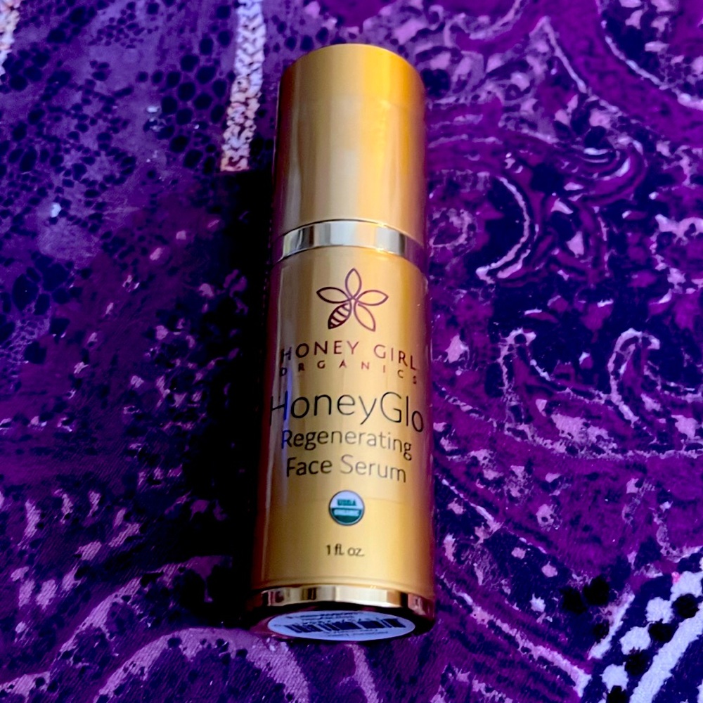 Honey Girl Organics.  HoneyGlo.  Regenerating Face Serum.  Brand new.